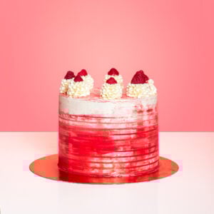 Raspberry & White choco
