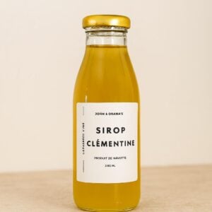 Sirop de clémentine